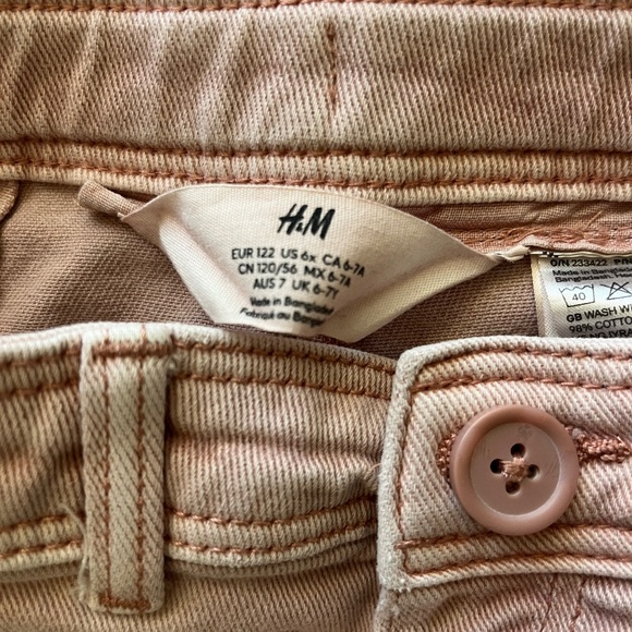 H&M Flare Denim Pants Set/Bundle Girls 6 - Picture 6 of 8